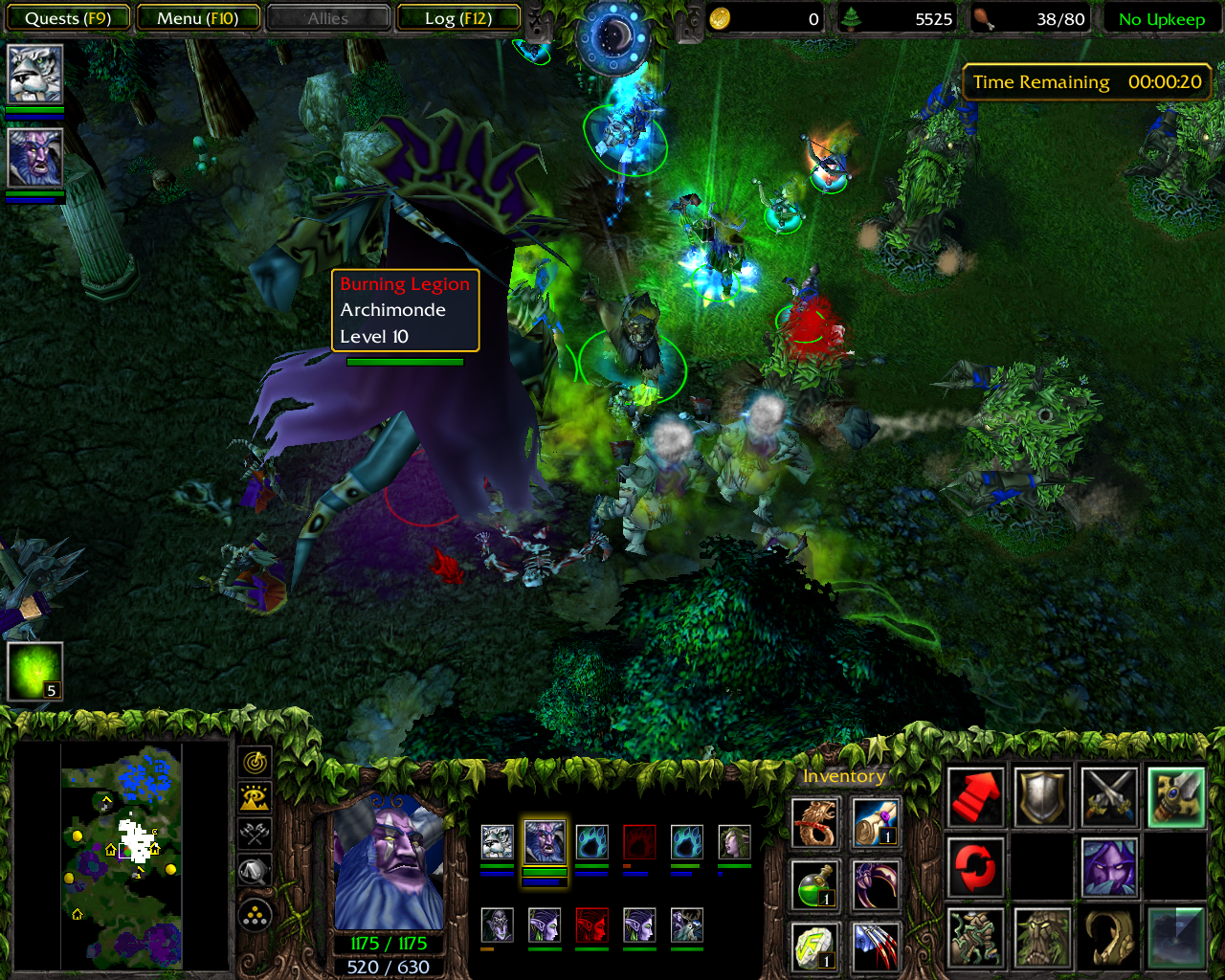 Warcraft 3 карта архимонд