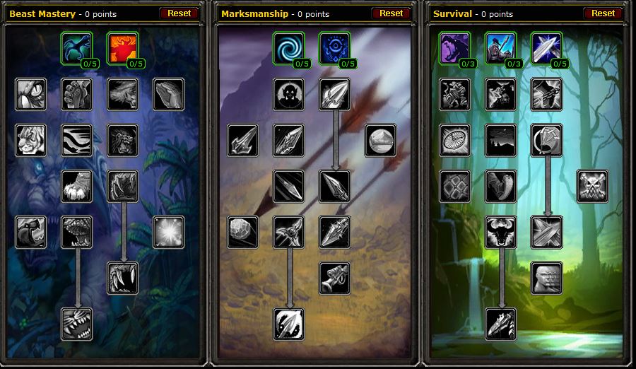 heart of the wild vanilla talent tree heart of the wild vanilla talent tree