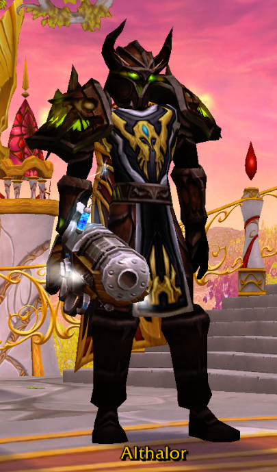 This is a screenshot that was taken... I dunno, several years ago. After transmog was introduced (obviously).
