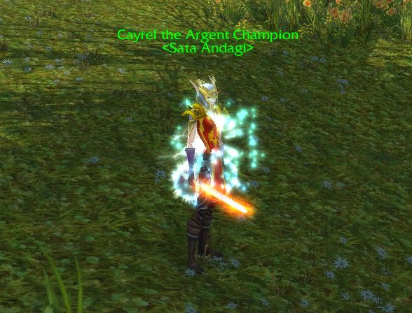 Pic of Cayrel being cute and shiny about ten minutes before her untimely death.